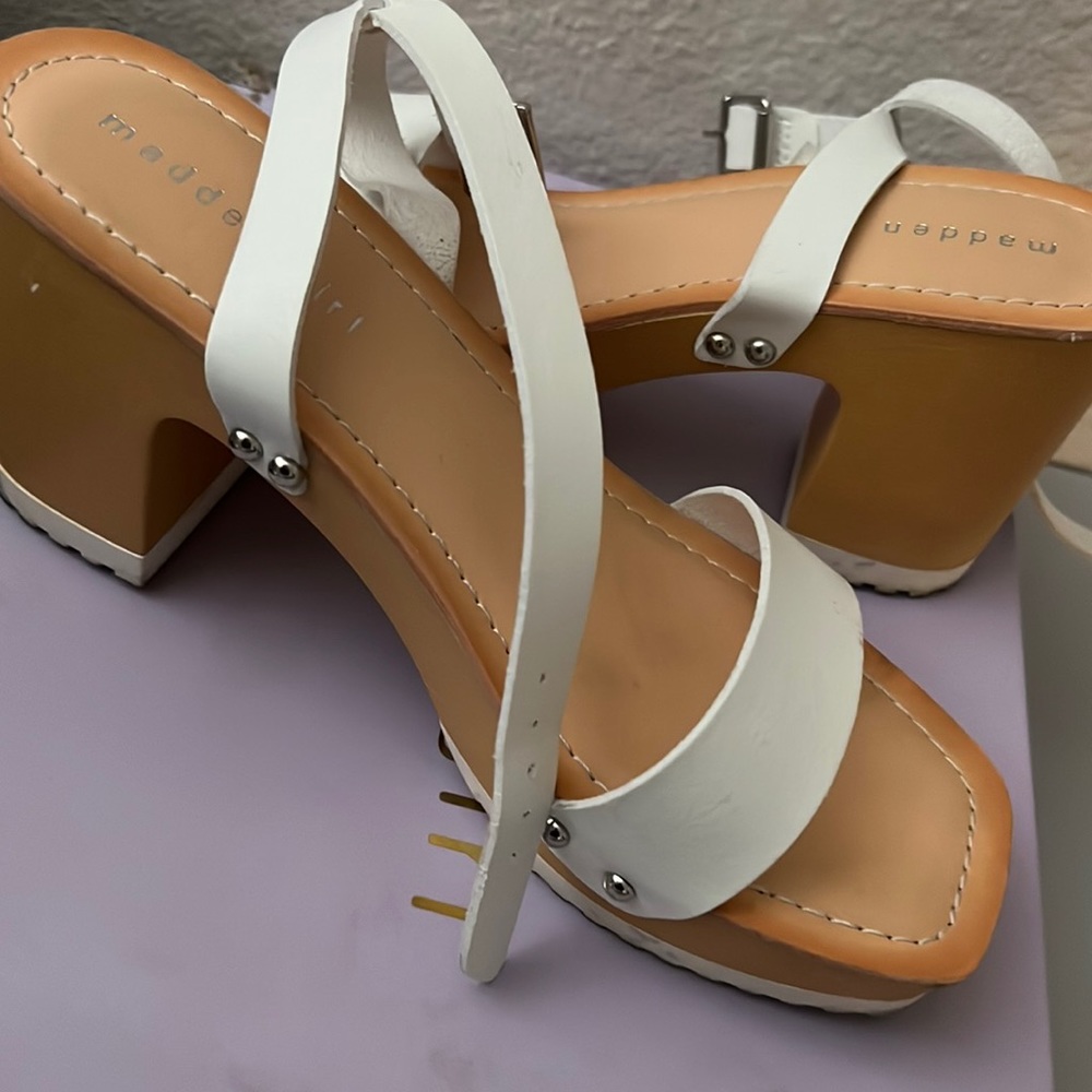 White Madden Girl Caprise White Pair